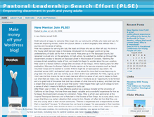 Tablet Screenshot of plse.wordpress.com