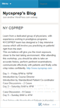 Mobile Screenshot of nycsprep.wordpress.com