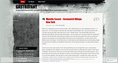 Desktop Screenshot of gastrofant.wordpress.com