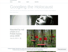 Tablet Screenshot of googlingtheholocaust.wordpress.com