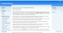 Desktop Screenshot of fernandonoriega.wordpress.com