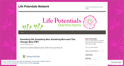 Desktop Screenshot of lifepotentials.wordpress.com
