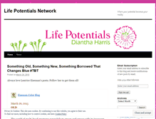 Tablet Screenshot of lifepotentials.wordpress.com