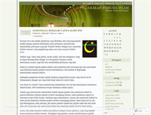 Tablet Screenshot of gerakanpemudaislam.wordpress.com