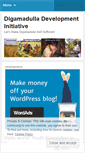 Mobile Screenshot of digamadulla.wordpress.com