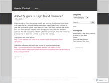 Tablet Screenshot of heartscentral.wordpress.com