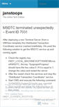 Mobile Screenshot of janstoops.wordpress.com