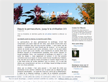 Tablet Screenshot of grainedeflibuste.wordpress.com