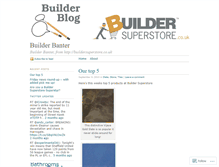 Tablet Screenshot of builderbanter.wordpress.com