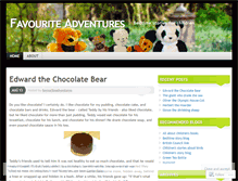 Tablet Screenshot of favouriteadventures.wordpress.com