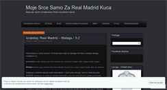 Desktop Screenshot of mojesrcesamozarealmadridkuca.wordpress.com