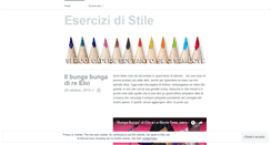 Desktop Screenshot of esercizidistile.wordpress.com