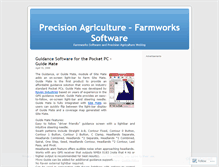 Tablet Screenshot of farmworks.wordpress.com