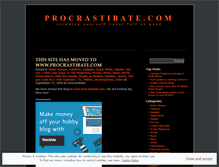 Tablet Screenshot of procrastibate.wordpress.com