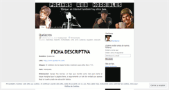 Desktop Screenshot of paginaswebhorribles.wordpress.com