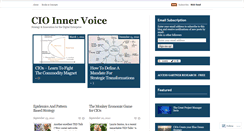 Desktop Screenshot of cioinnervoice.wordpress.com