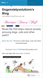 Mobile Screenshot of doganxietysolutions.wordpress.com