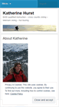 Mobile Screenshot of katherinehurst.wordpress.com