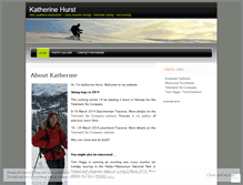 Tablet Screenshot of katherinehurst.wordpress.com