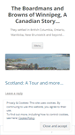 Mobile Screenshot of boardmanbrown.wordpress.com