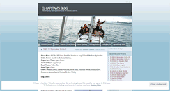 Desktop Screenshot of capitansblog.wordpress.com