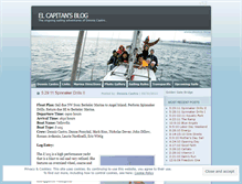 Tablet Screenshot of capitansblog.wordpress.com