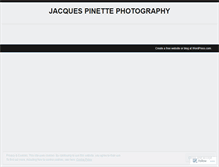Tablet Screenshot of jpinette.wordpress.com