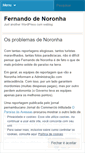 Mobile Screenshot of guianoronha.wordpress.com