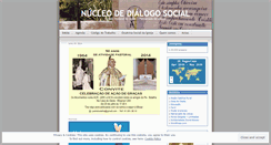 Desktop Screenshot of dialogosocial.wordpress.com