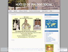 Tablet Screenshot of dialogosocial.wordpress.com