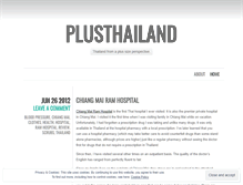 Tablet Screenshot of plusthailand.wordpress.com