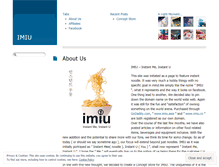 Tablet Screenshot of imiu.wordpress.com