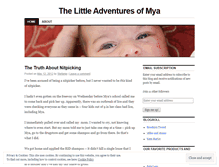 Tablet Screenshot of littleadventuresofmya.wordpress.com