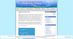 Desktop Screenshot of palesport.wordpress.com