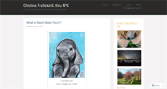 Desktop Screenshot of chiztina.wordpress.com