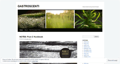 Desktop Screenshot of gastroscenti.wordpress.com