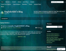 Tablet Screenshot of english7esc.wordpress.com
