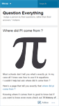 Mobile Screenshot of 2qeverthing.wordpress.com