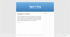 Desktop Screenshot of ggpm.wordpress.com