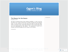 Tablet Screenshot of ggpm.wordpress.com