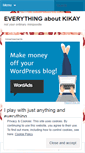 Mobile Screenshot of everythingkikay.wordpress.com