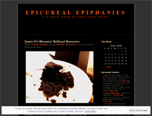 Tablet Screenshot of epicureal.wordpress.com
