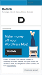 Mobile Screenshot of dotlink.wordpress.com