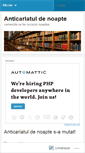 Mobile Screenshot of anticariatuldenoapte.wordpress.com