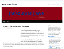Tablet Screenshot of daveyscarb.wordpress.com