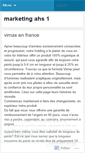 Mobile Screenshot of marketingahs1.wordpress.com