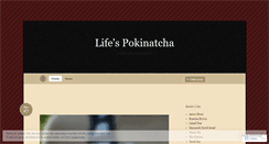 Desktop Screenshot of lifespokinatcha.wordpress.com