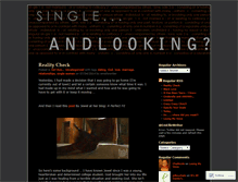 Tablet Screenshot of andlooking.wordpress.com