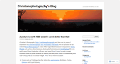 Desktop Screenshot of christiansphotography.wordpress.com