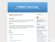 Tablet Screenshot of connectnortheast.wordpress.com